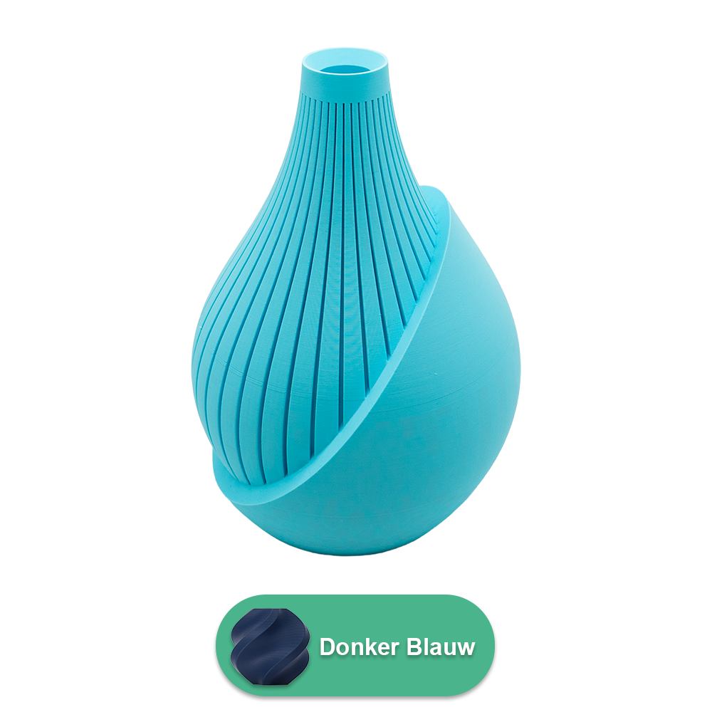 Elodie 3D-vas – 3D-printad vas – Hållbar PLA – Lämplig för konstgjorda blommor