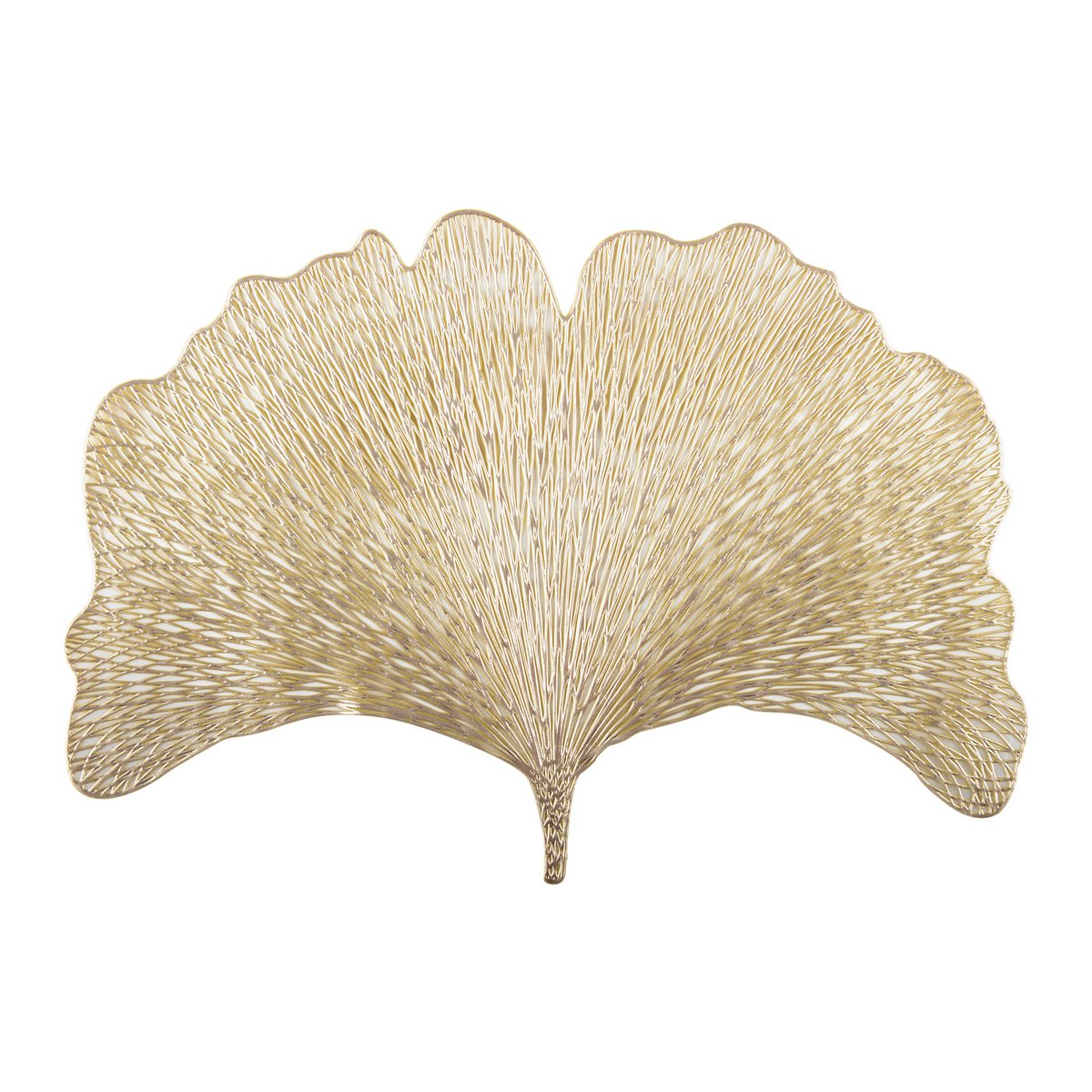 Ginkgo golden plate 44x30 cm