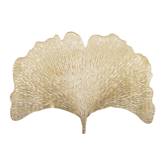 Ginkgo fat guld 44x30 cm