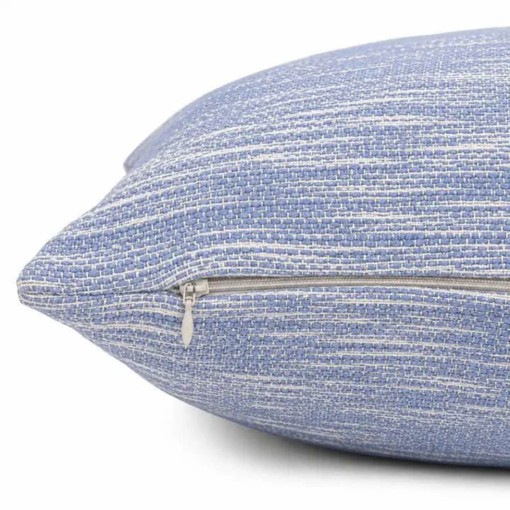 Dusty Blue – Cushion Cover / Kussenhoes – Woven Cotton-Look Style – 45×45 cm – Urbane Hide