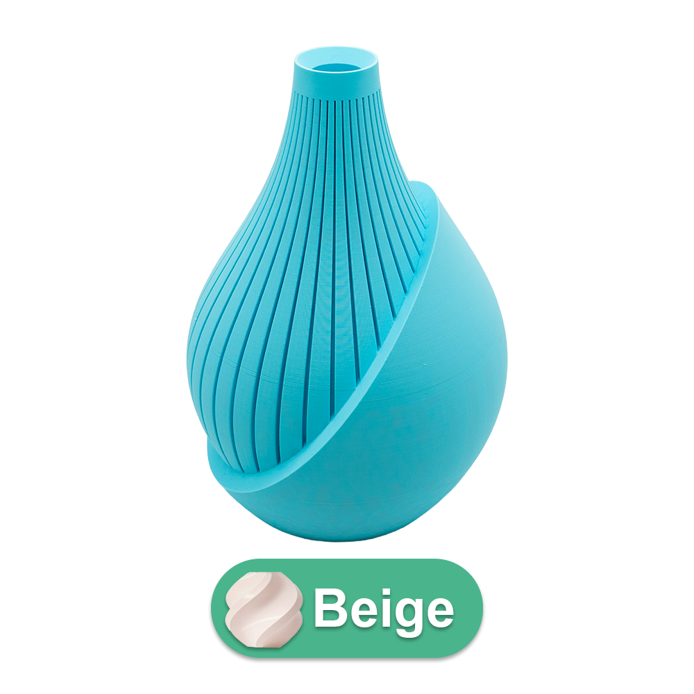 Elodie 3D-vas – 3D-printad vas – Hållbar PLA – Lämplig för konstgjorda blommor