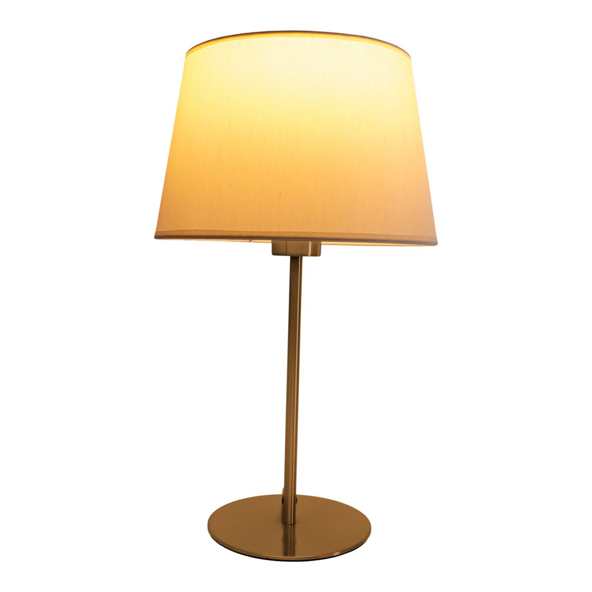 Table lamp "Bologna" H: 45cm beige/brass