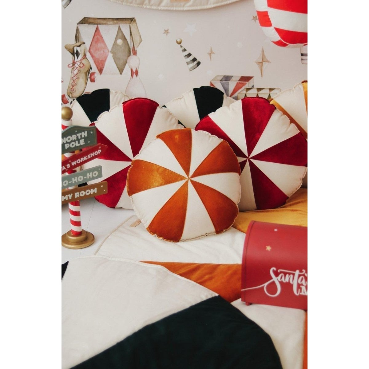 “Gold Candy” Patchwork Pillow