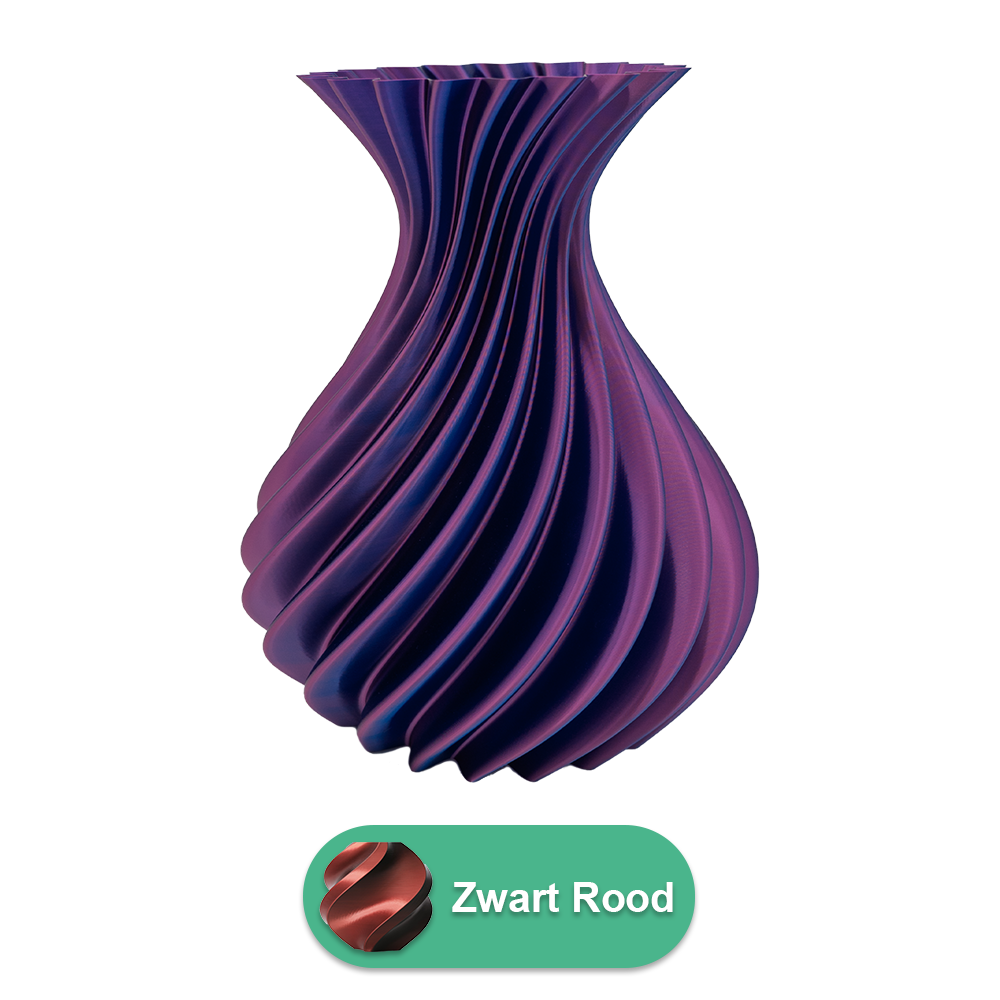 Veluro 3D vase - 3D printed vase - Sustainable PLA - Suitable for artificial flowers