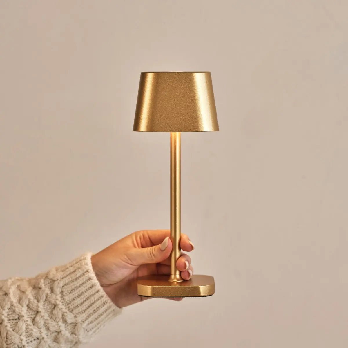 Ava Gold Rechargeable Table Lamp