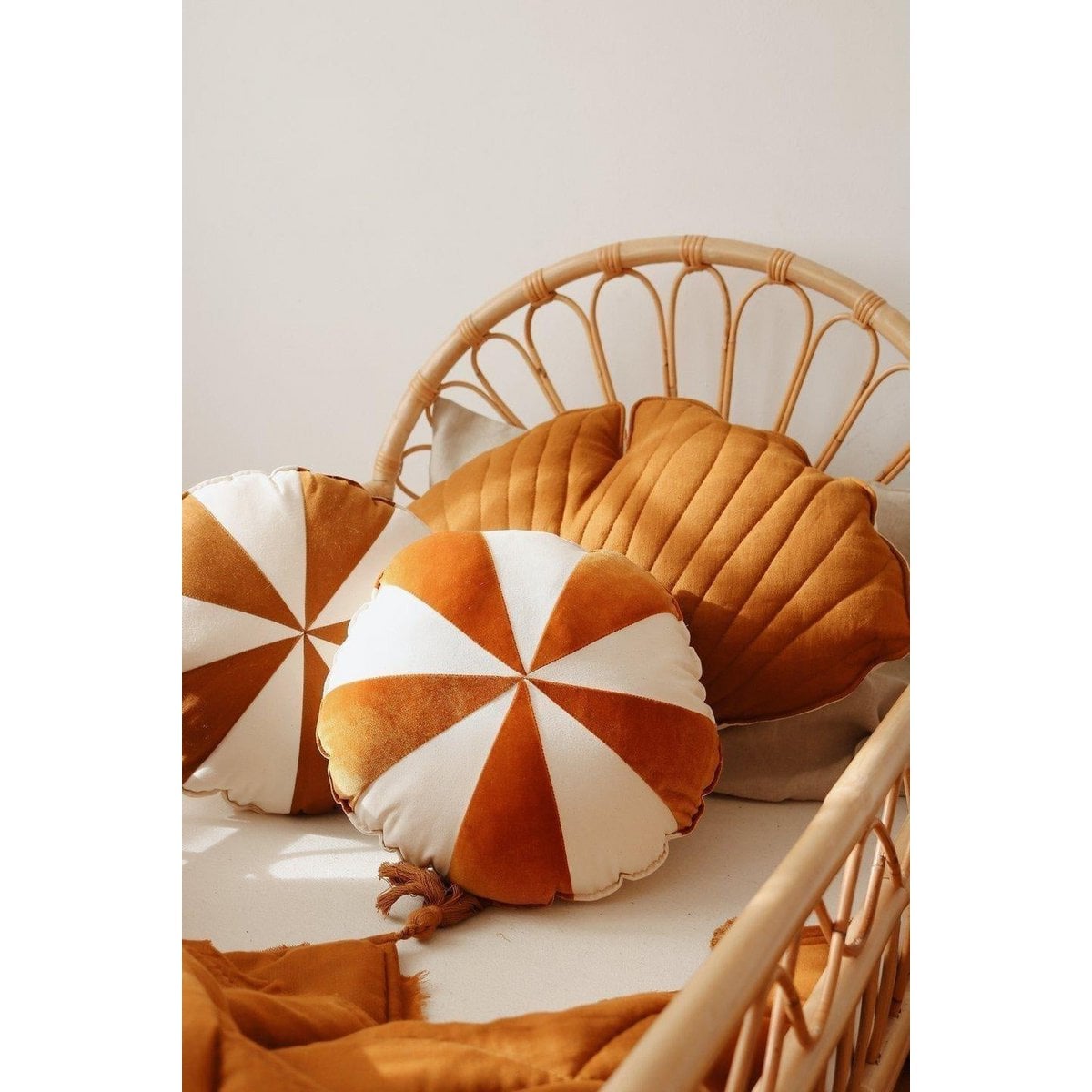 “Gold Candy” Patchwork Pillow