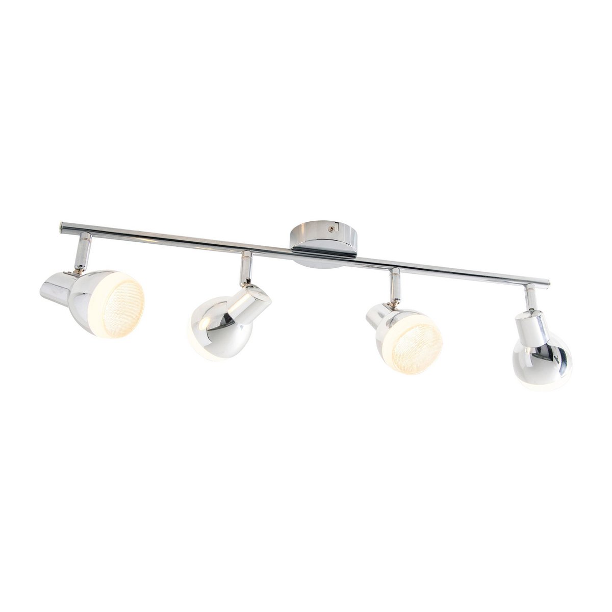 4 LED wall and ceiling rail "Chromey"