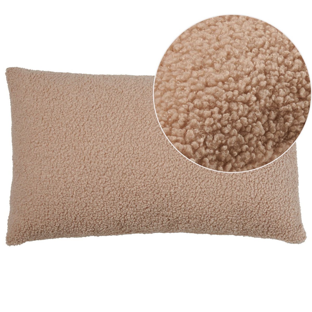 Decorative Cushion Teddy Beige 30x50 cm