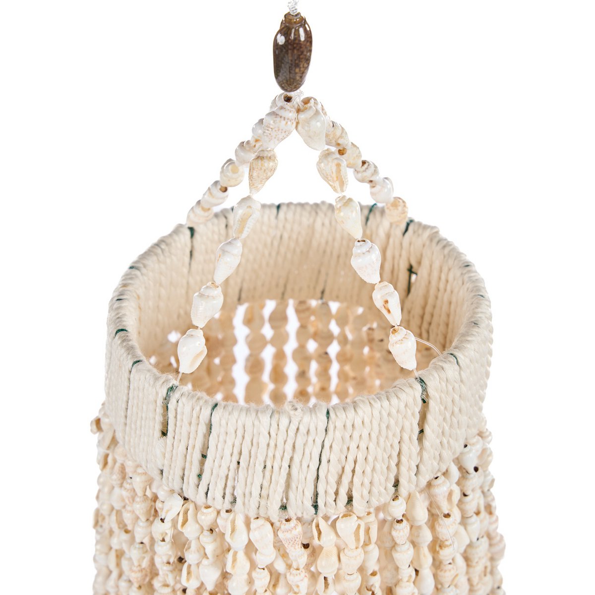 The Ocean Tower Shell Chandelier - Natural - L