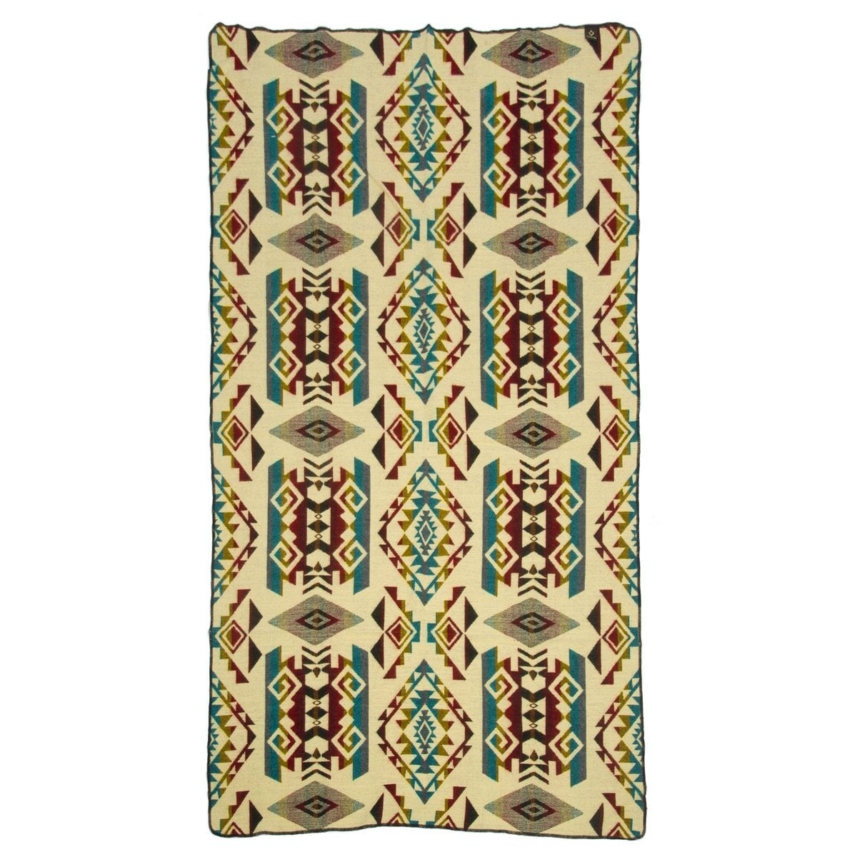 Ecuadorian alpaca mini blanket | native blanket | Mini Chimborazo Multicolor