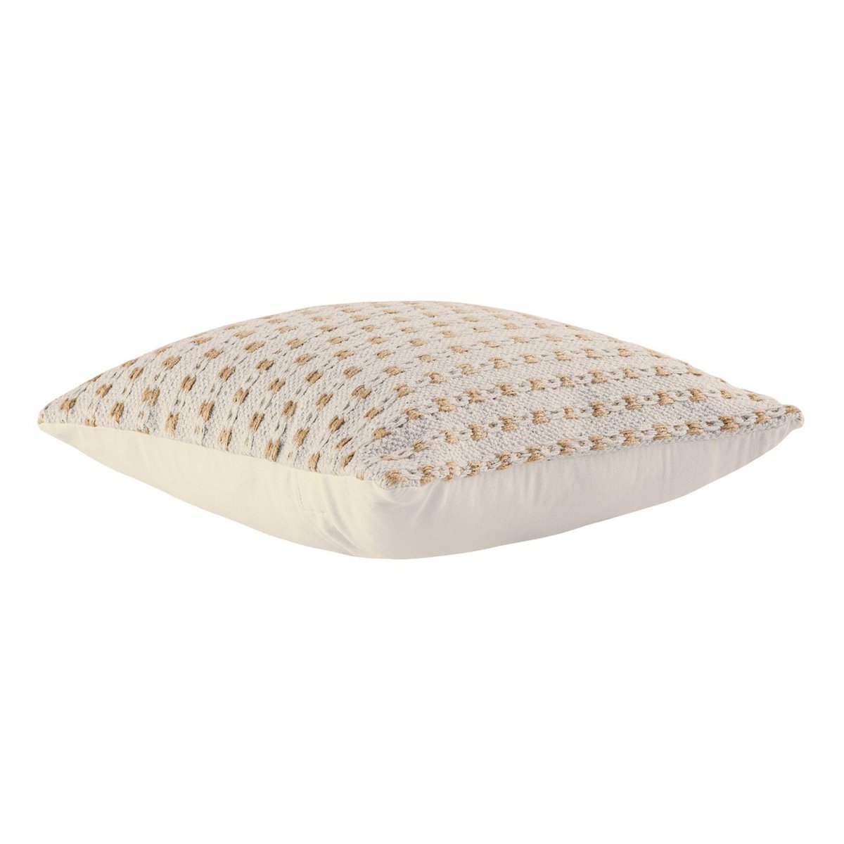 Decorative cushion 40x40cm set of 2 decorative cushions sofa cushions cotton and natural jute