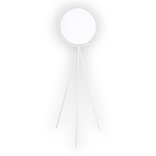 Textilgolvlampa "Munega" h: 156 cm
