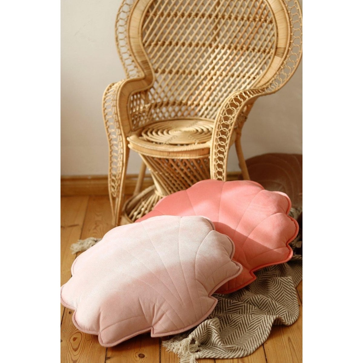 “Powder Pink” Velvet Shell Pillow