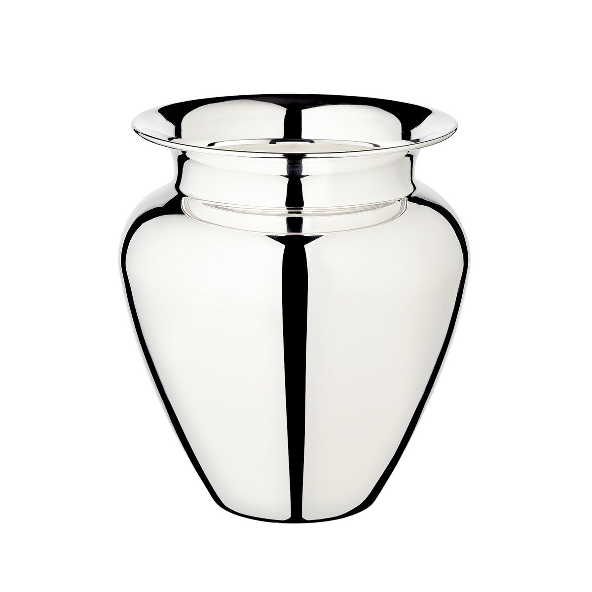 EDZARD Vas Antonia, silverpläterad, höjd 26 cm, diameter 23 cm, öppningsdiameter 15 cm