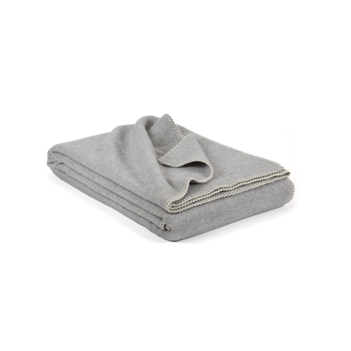 Soft Cashmere & Merino wool blanket LUMA SOFT single - gray