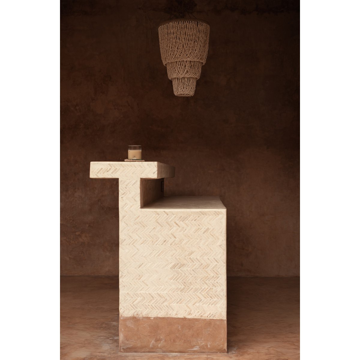 The Lagoon Shell Chandelier - Natural - M