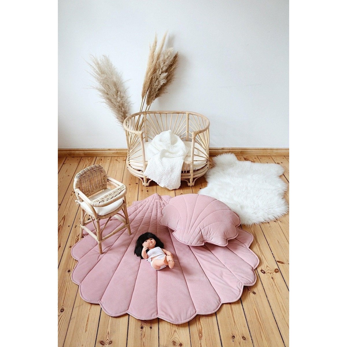 “Soft Pink” Velvet Shell Pillow