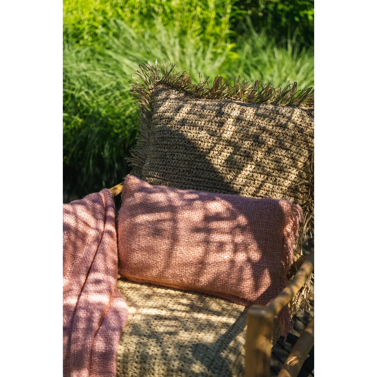 The Oh My Gee Cushion Cover - Salmon Pink - 30x50