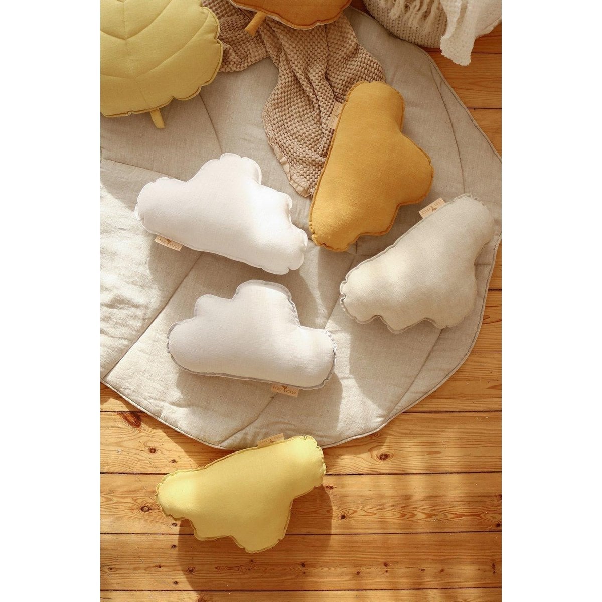 “Honey” Linen Cloud Pillow