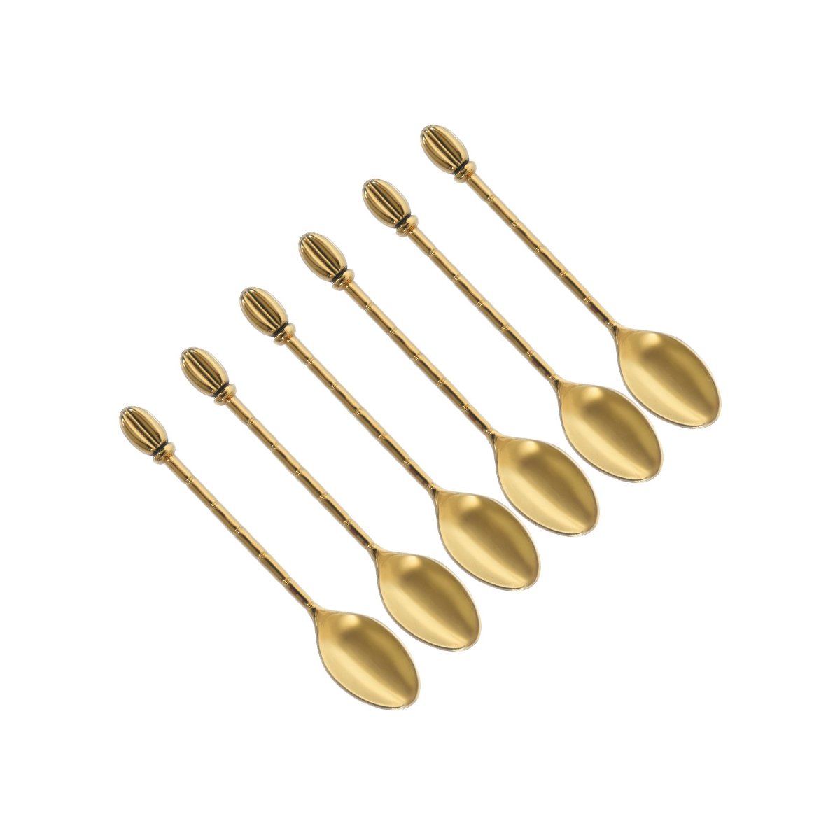 Moka spoon grain golden coffee