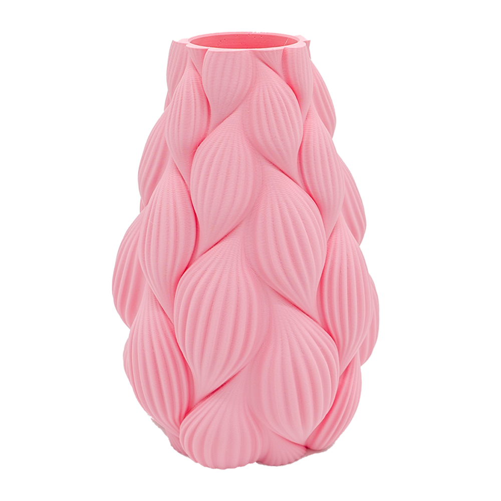 Lamina 3D-vas – 3D-printad vas – Slitstark PLA – Lämplig för konstgjorda blommor