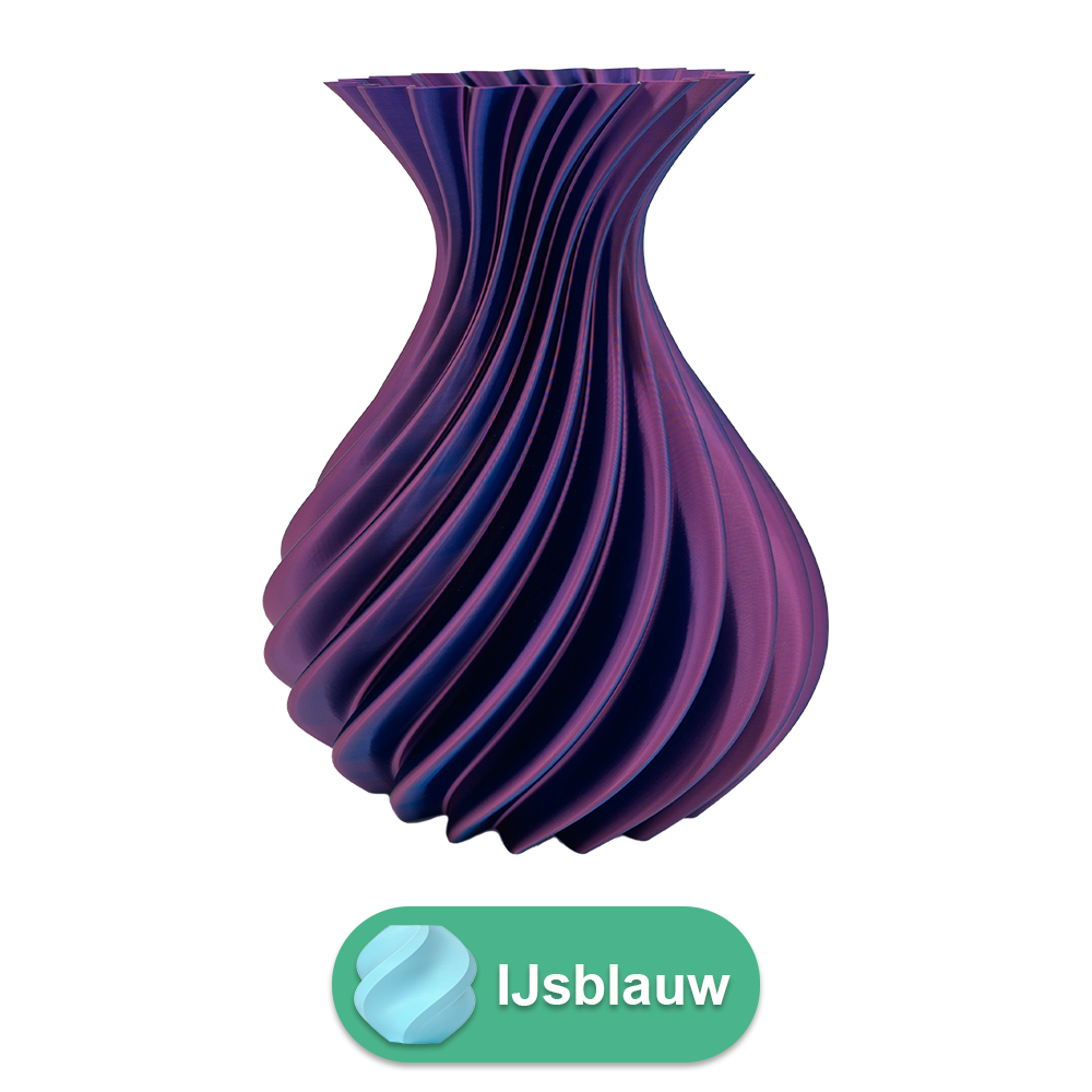 Veluro 3D vase - 3D printed vase - Sustainable PLA - Suitable for artificial flowers
