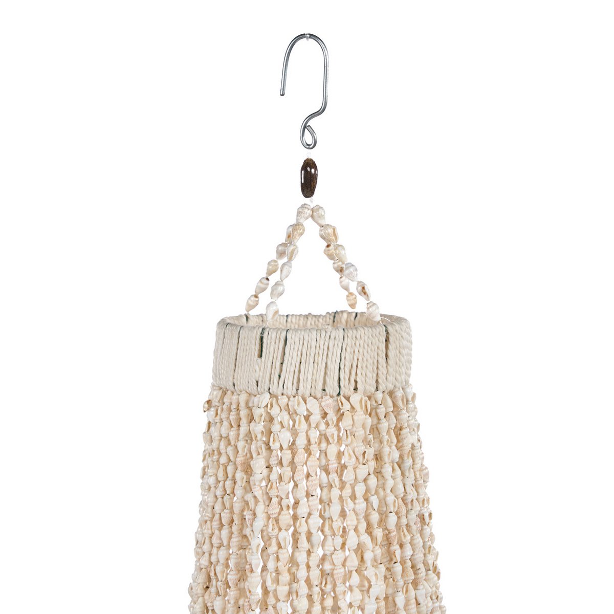 The Ocean Tower Shell Chandelier - Natural - L