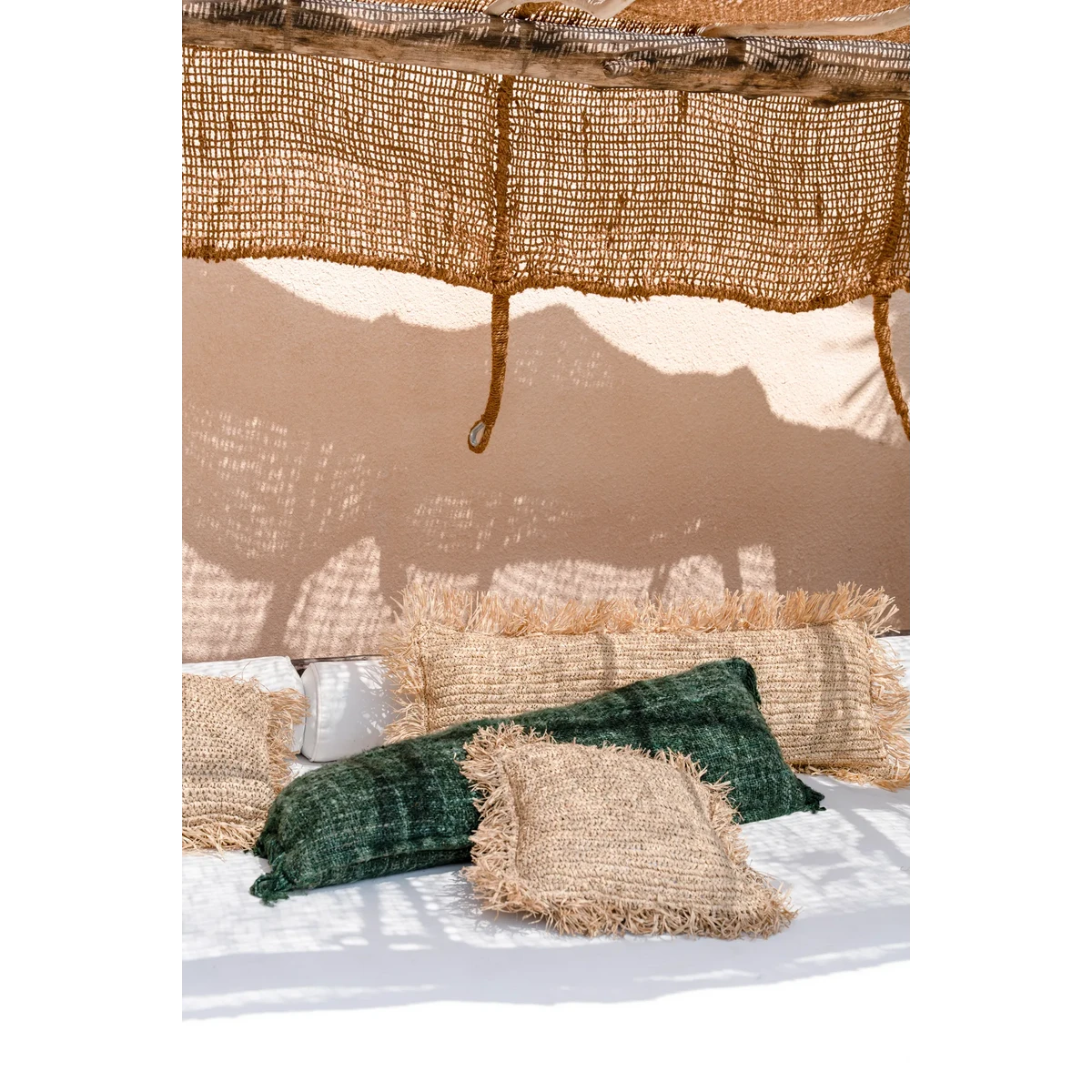 The Oh My Gee Cushion Cover - Forest Green - 35x100