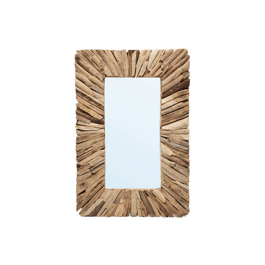 The Driftwood Framed Mirror - Natural - M