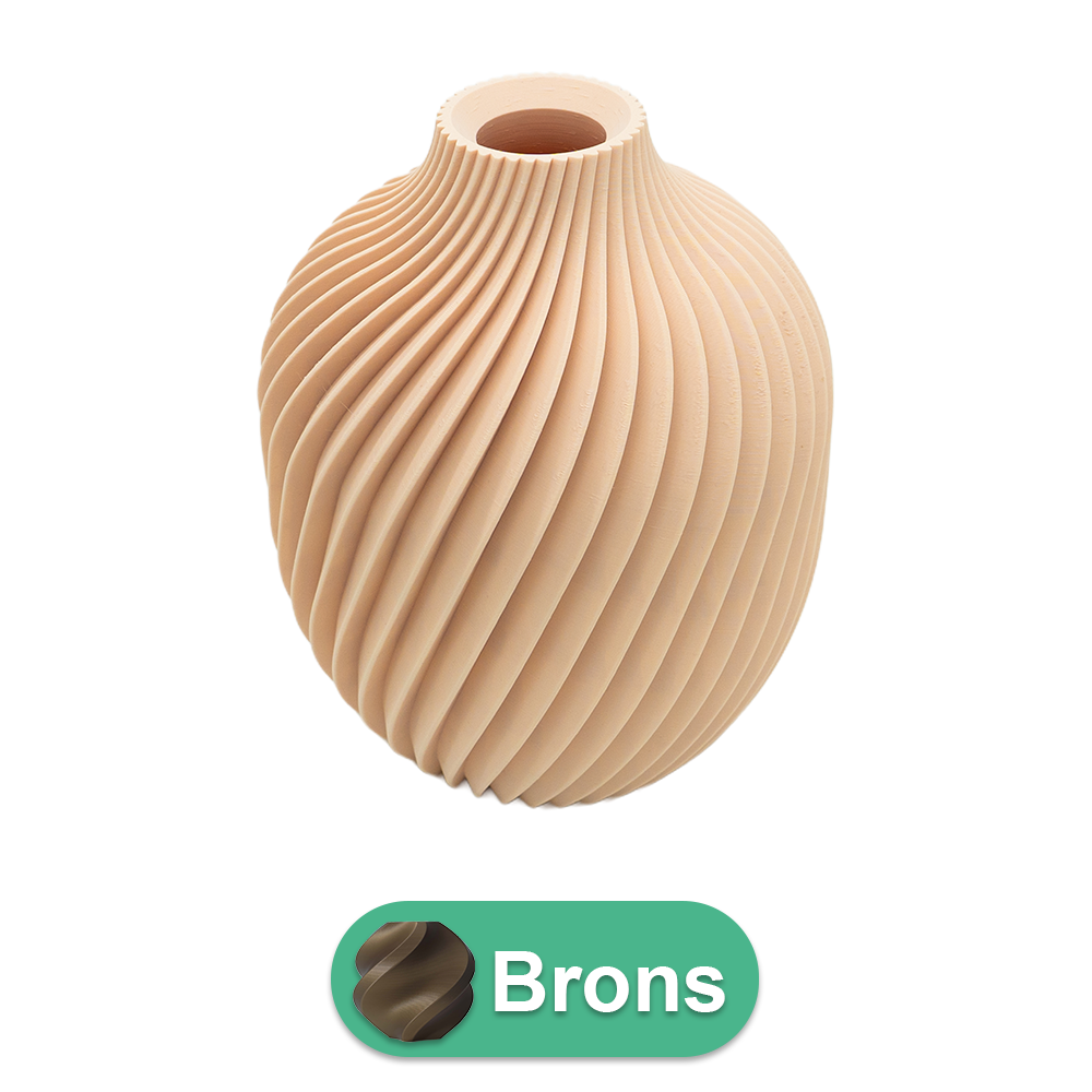 Nova 3D vase - 3D printed vase - Sustainable PLA - Suitable for artificial flowers