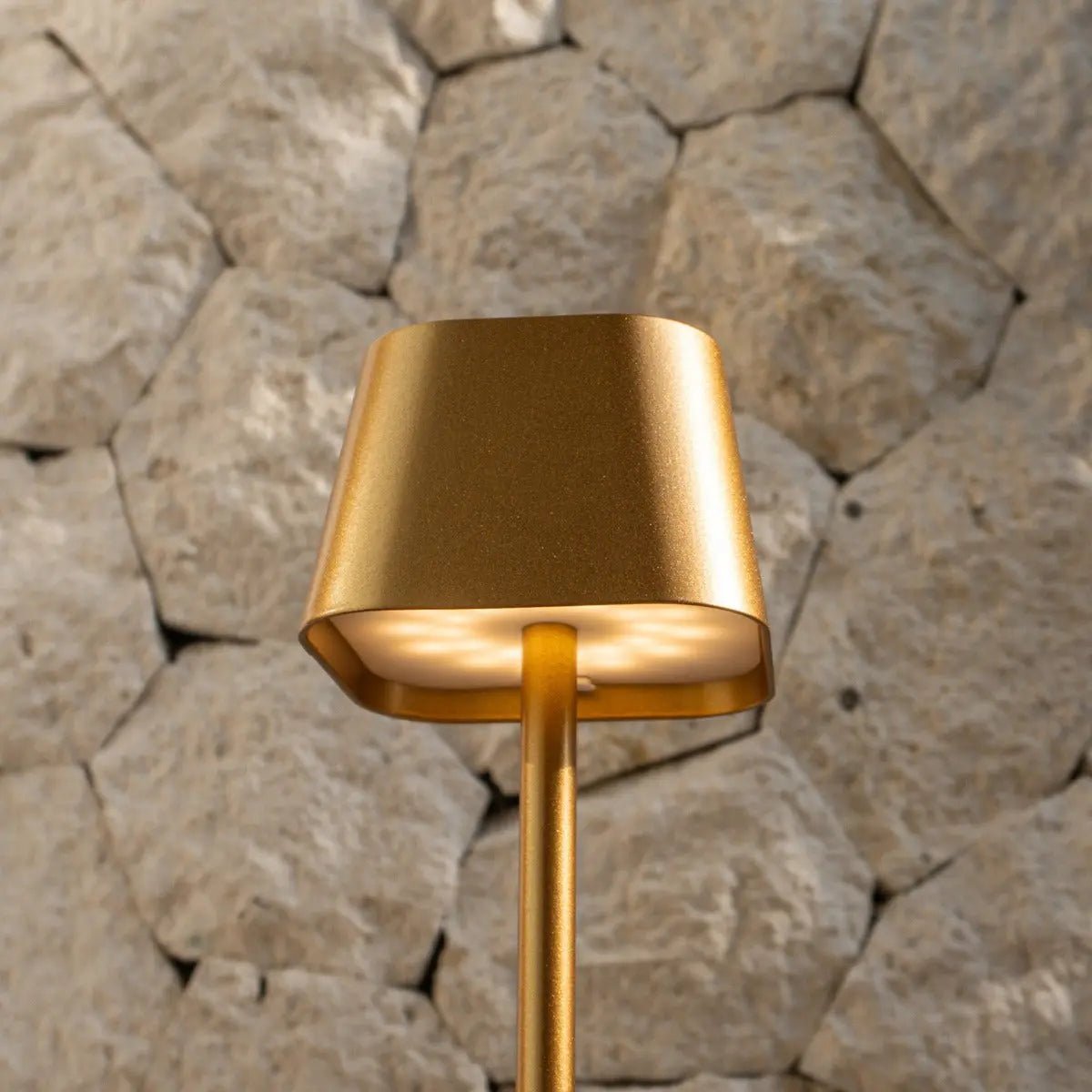 Ava Gold Rechargeable Table Lamp