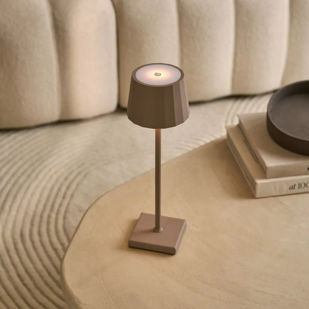 Wouter Koala Brown Rechargeable Table Lamp