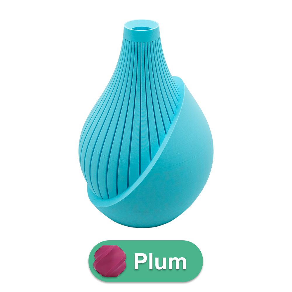 Elodie 3D-vas – 3D-printad vas – Hållbar PLA – Lämplig för konstgjorda blommor