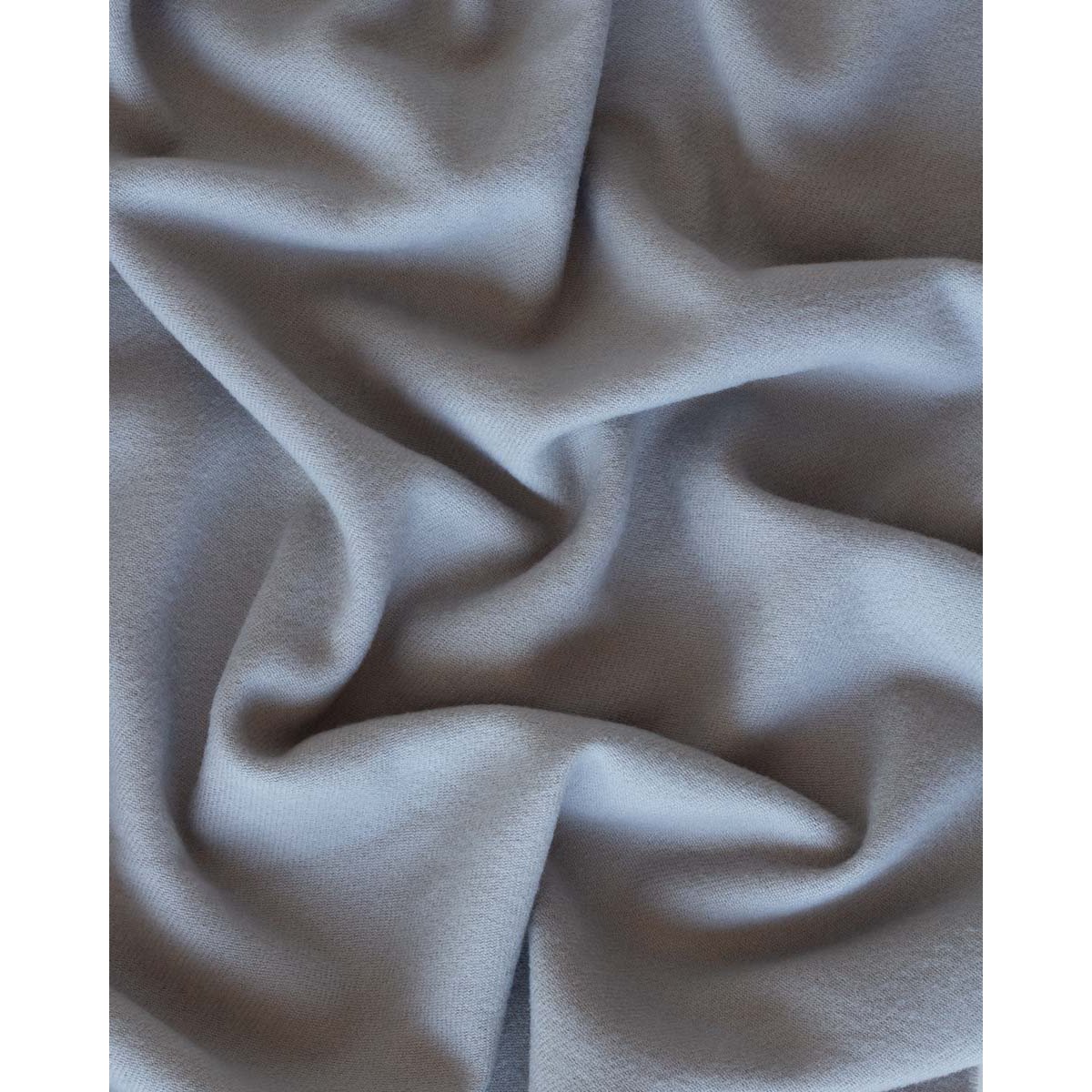 Wool Throw Blanket RIO grey