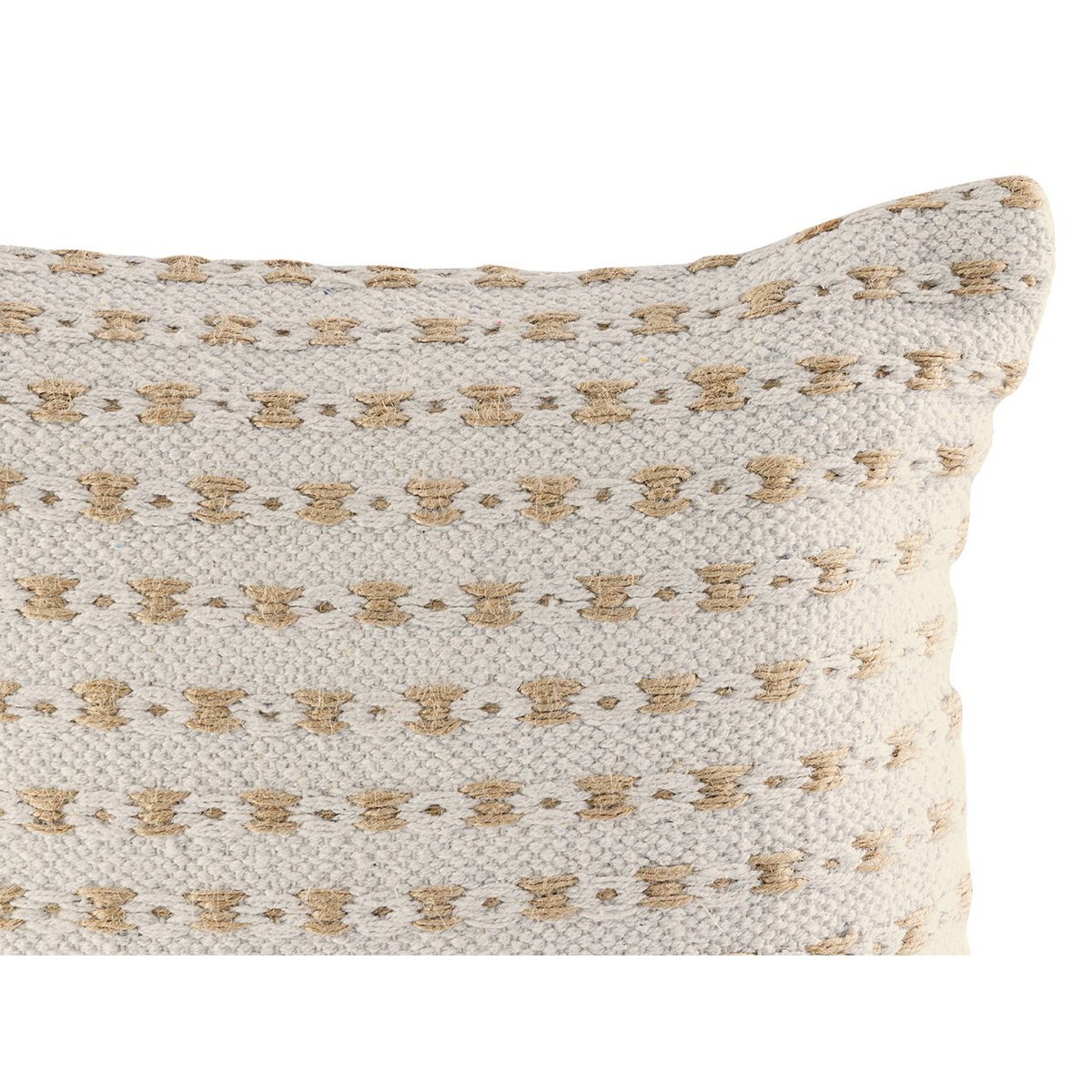 Decorative cushion 40x40cm set of 2 decorative cushions sofa cushions cotton and natural jute