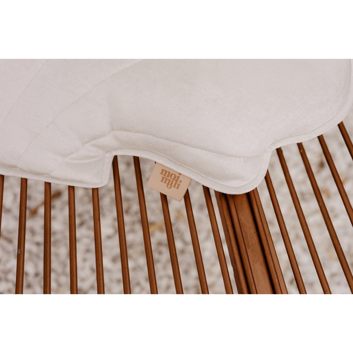 “White Pearl” Velvet Shell Pillow