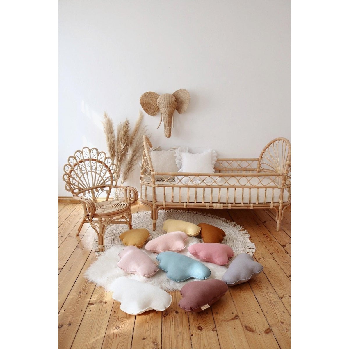 “Marsala” Linen Cloud Pillow