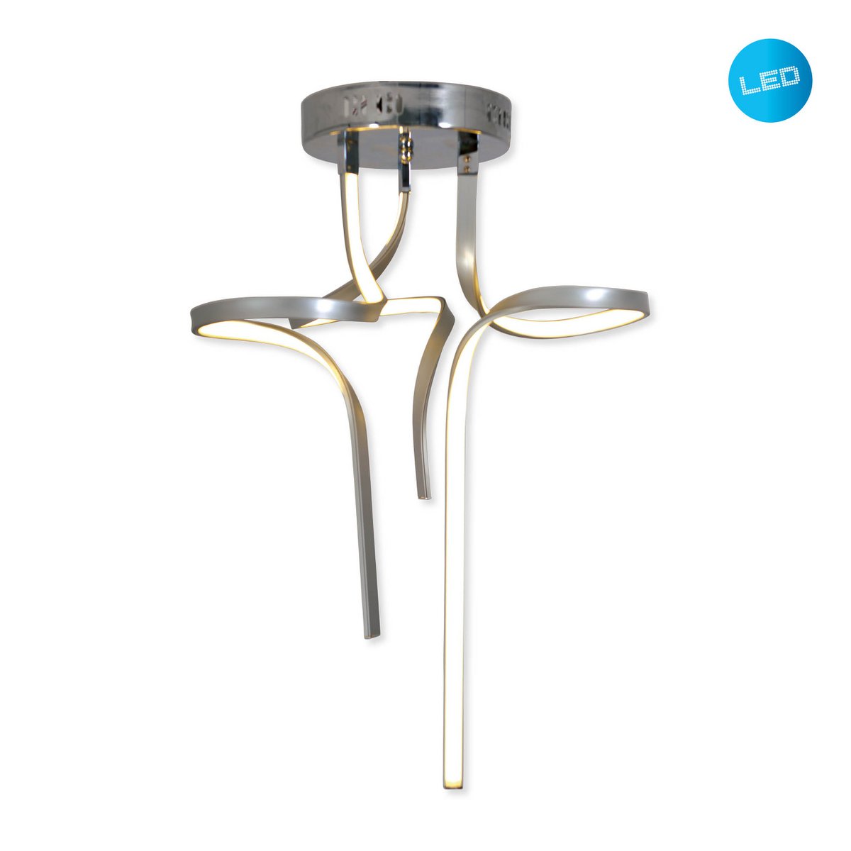 LED-taklampa "Loop Line"