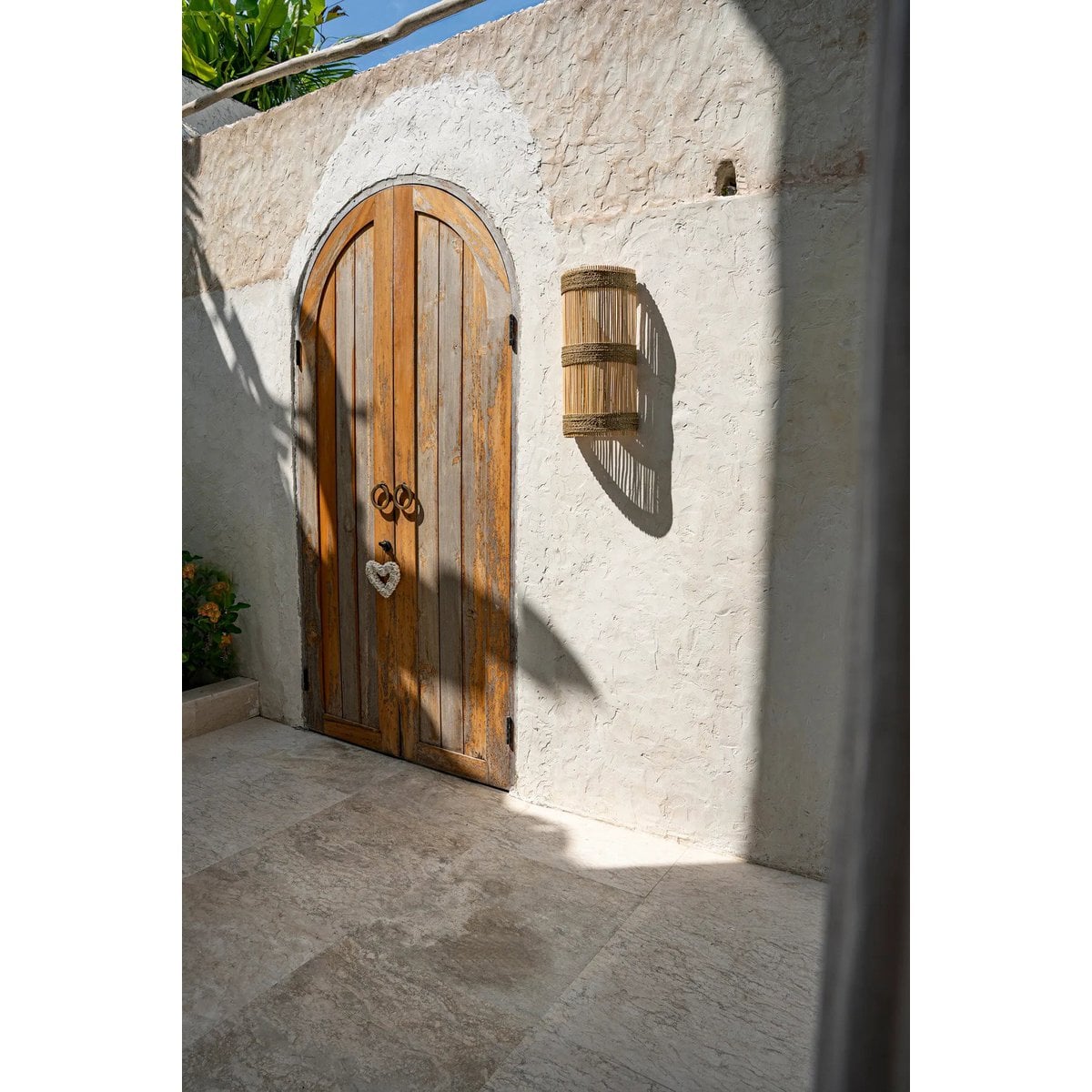 The Jalal Wall Applique - Natural - M