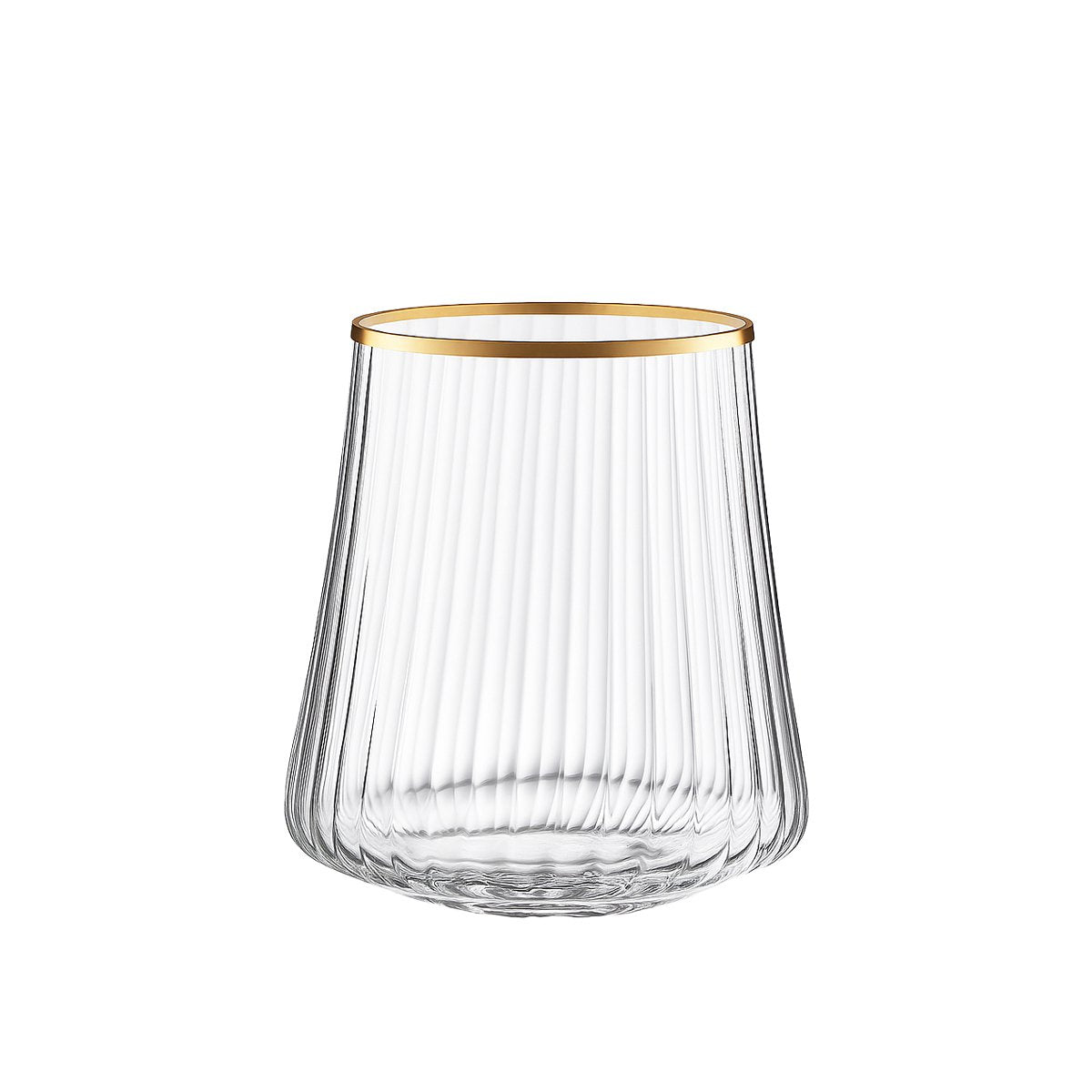 350 ml glas med guldkant – 6-pack