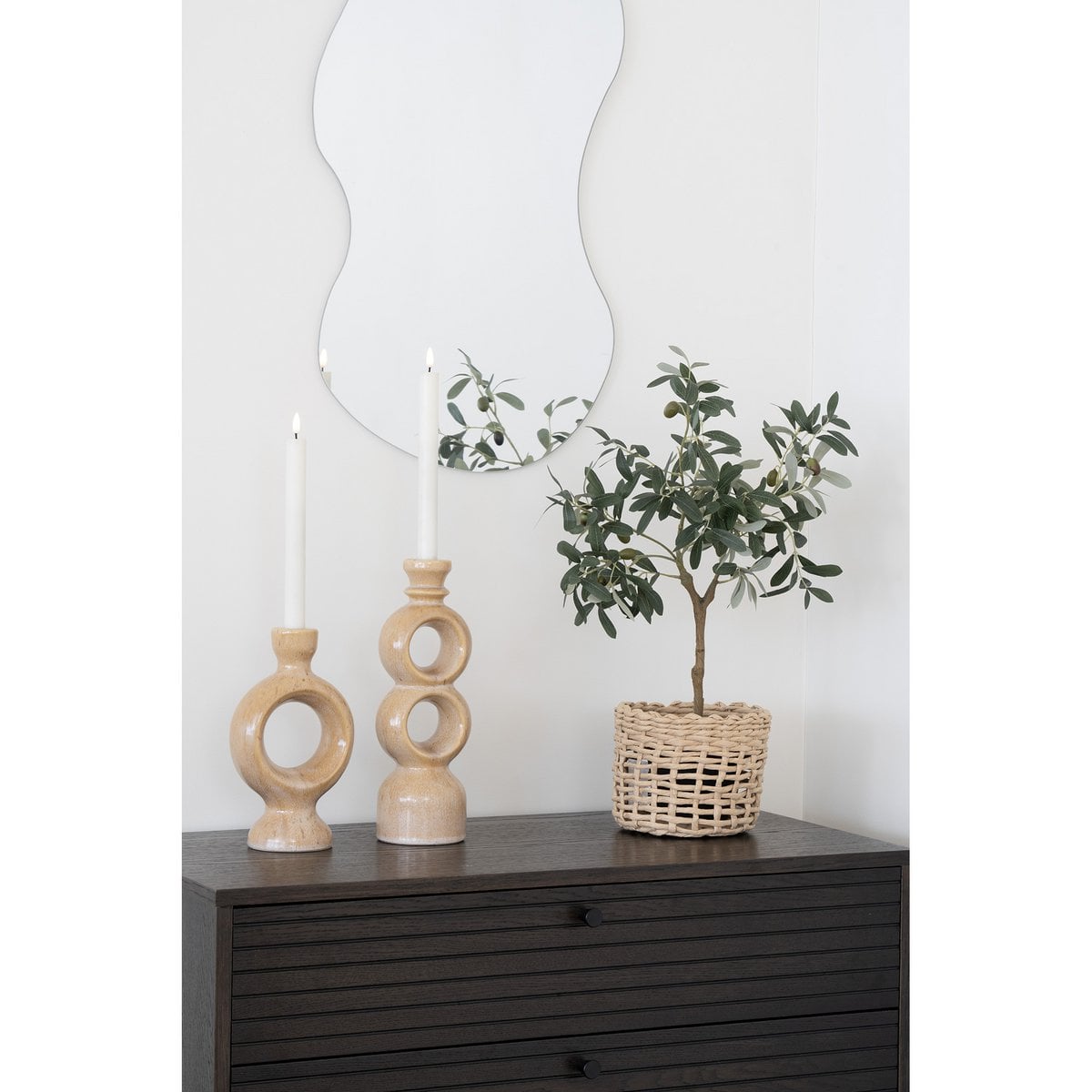 Palermo Mirror - Glass, 40x80 cm