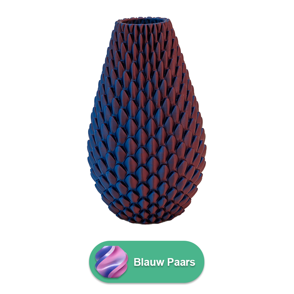 Myraka 3D vase - 3D printed vase - Sustainable PLA - Suitable for artificial flowers