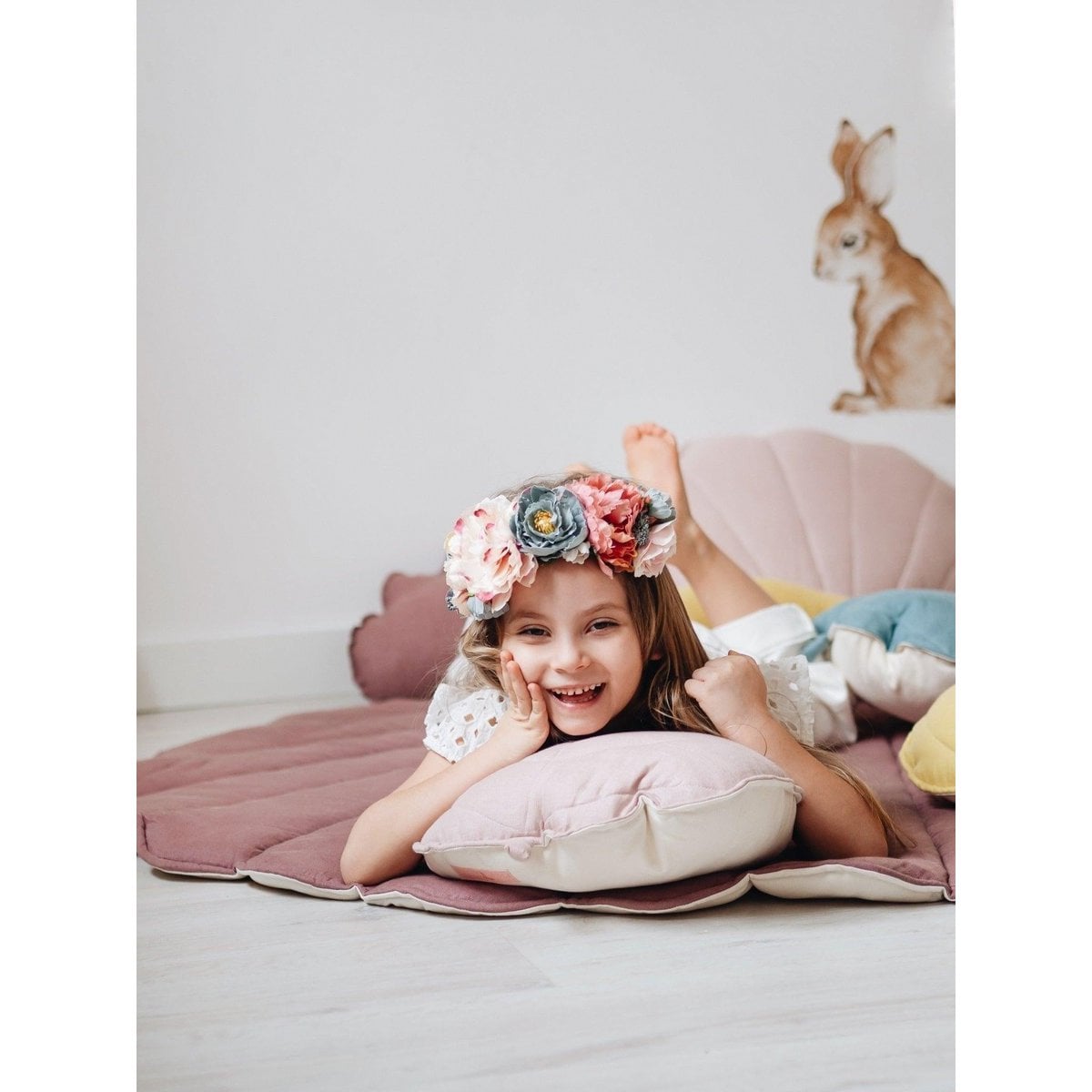 “Powder Pink” Linen Shell Pillow