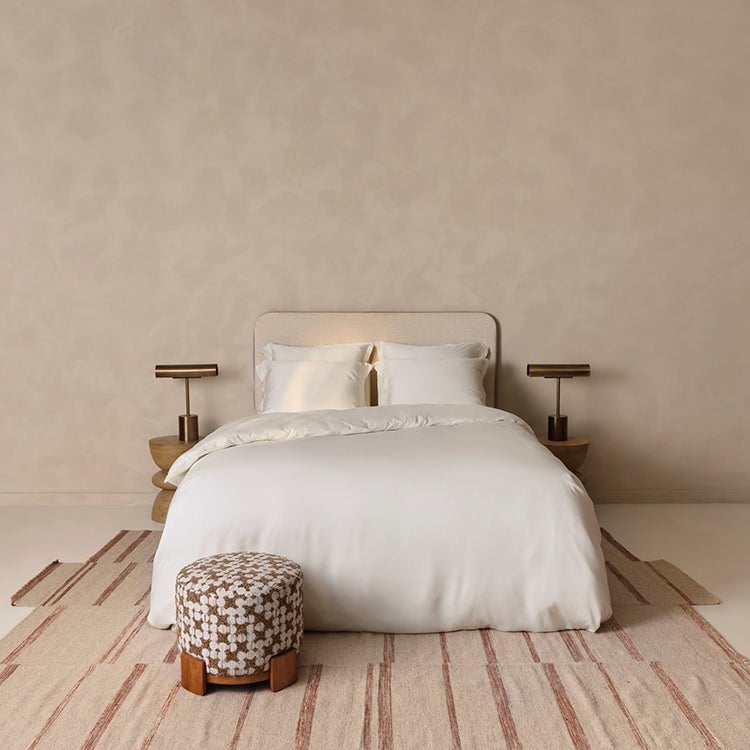 TENCEL™ - Sateen Duvet Cover Off White