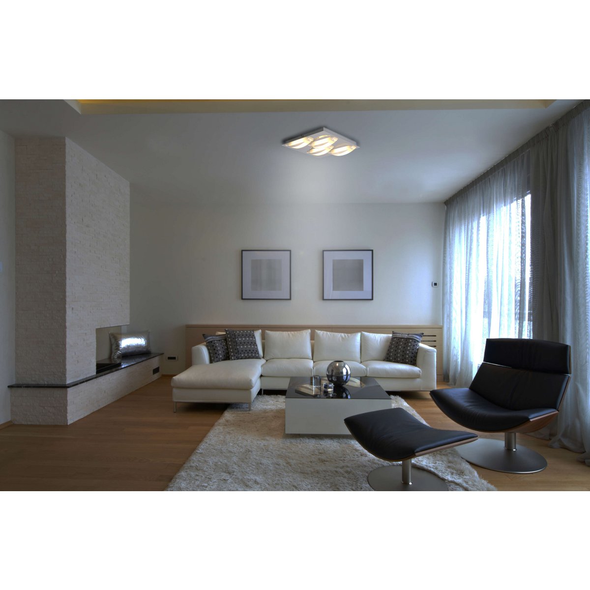 LED ceiling light "Chur"