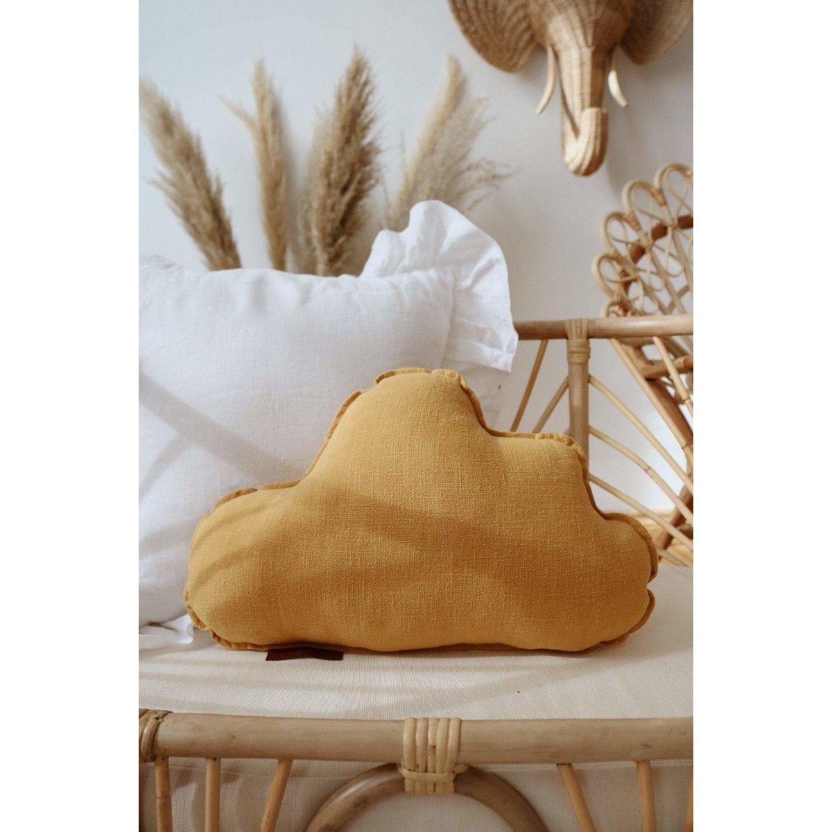 “Mango” Linen Cloud Pillow