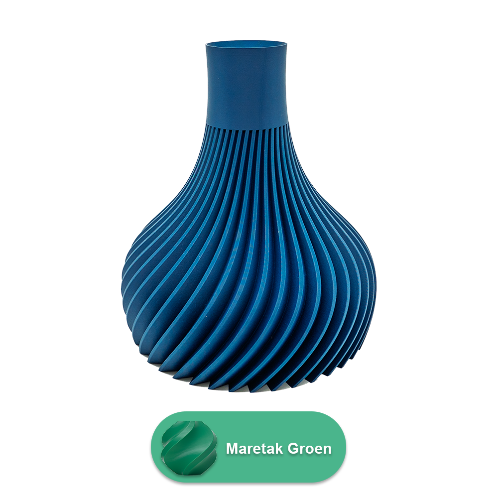 Virella 3D vase - 3D printed vase - Sustainable PLA - Suitable for artificial flowers