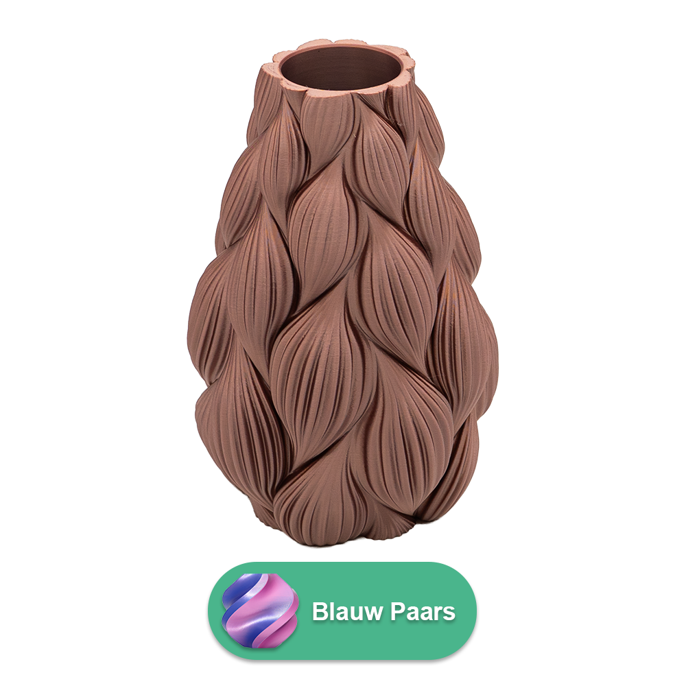 Lamina 3D-vas – 3D-printad vas – Slitstark PLA – Lämplig för konstgjorda blommor