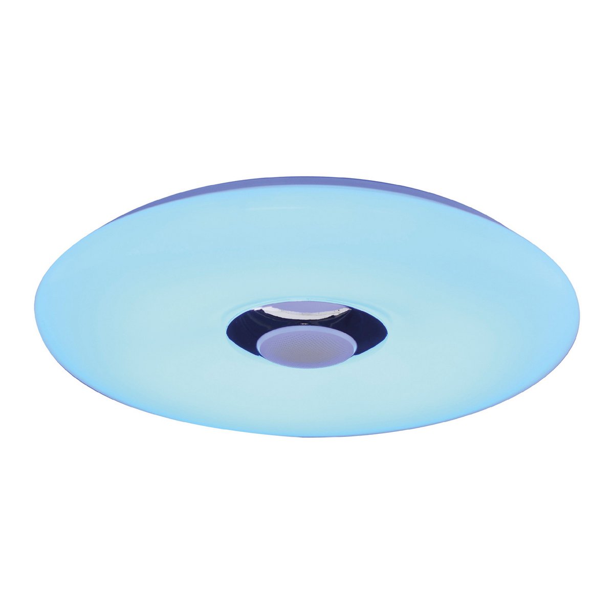 LED ceiling light "Nashville" Ø 40cm, many functions, made of metal and plastic, white, with integrated LEDs, lighting for living rooms, hallway or office