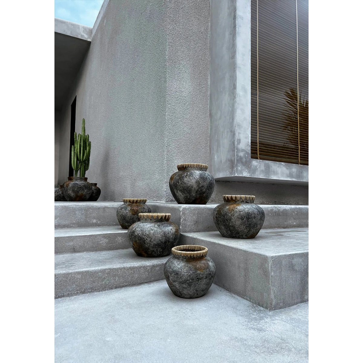 The Styly Vase - Antique Grey - L